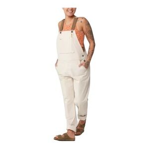 REI trailsmith overalls undyed natural New size 2